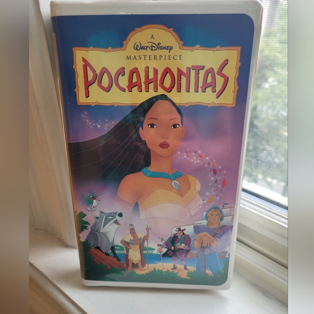 Walt Disney's MASTERPIECE COLLECTION "Pocahontas" 5741 VHS Clamshell 1996